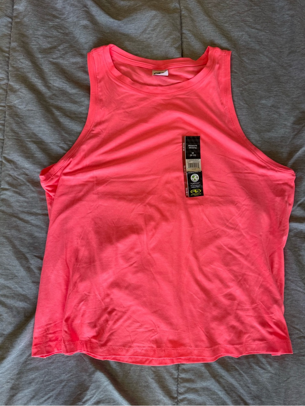 Athletic Works Neon Pink Tank Top
